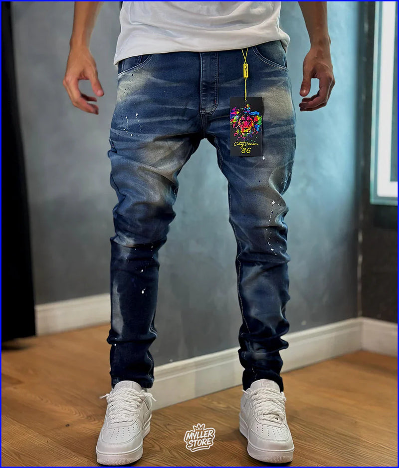 Calça Jeans Jogador City Denim (Original)