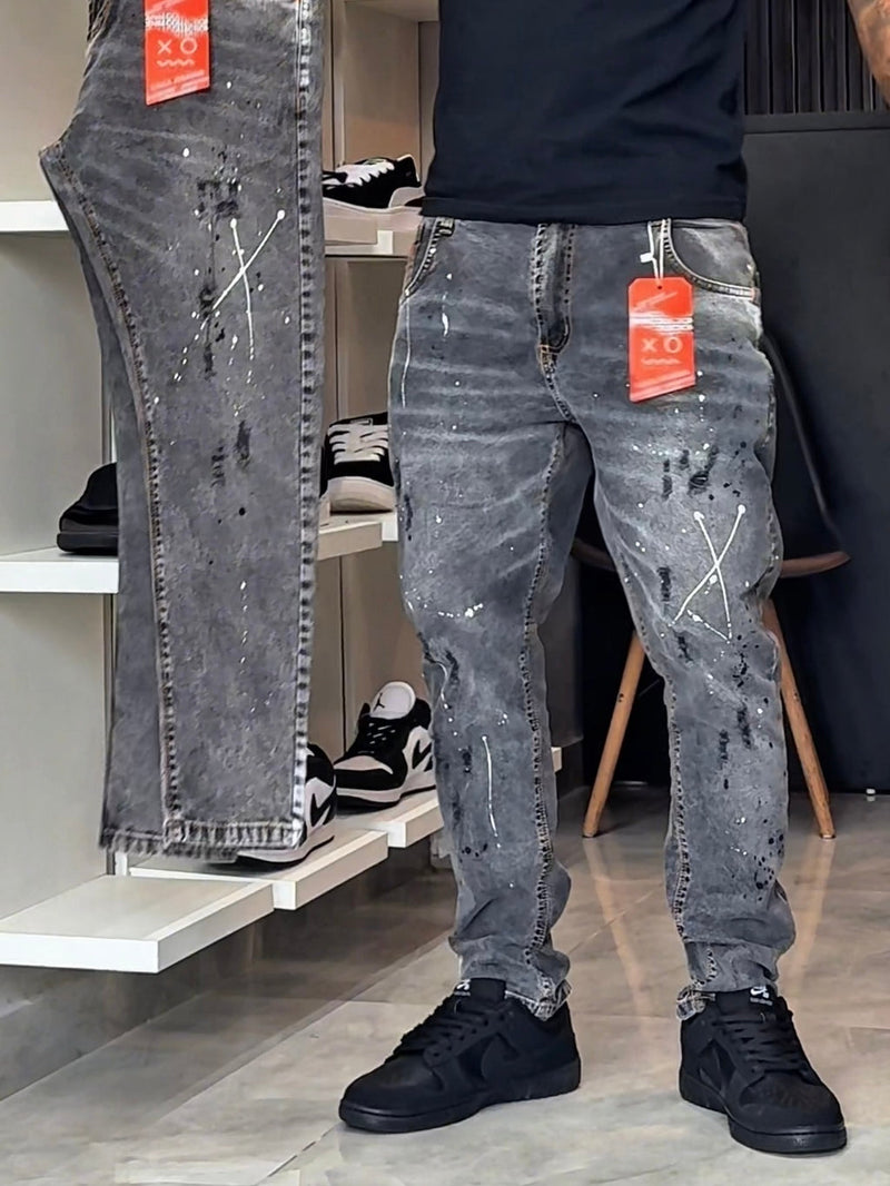 Calça Jogador Cinza Brow Jeans